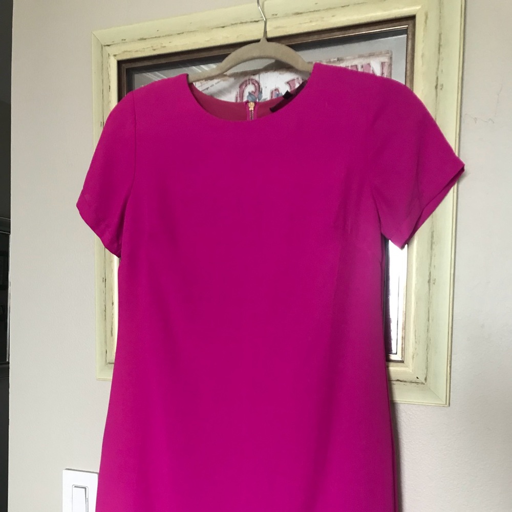 Lulus magenta shift dress.
